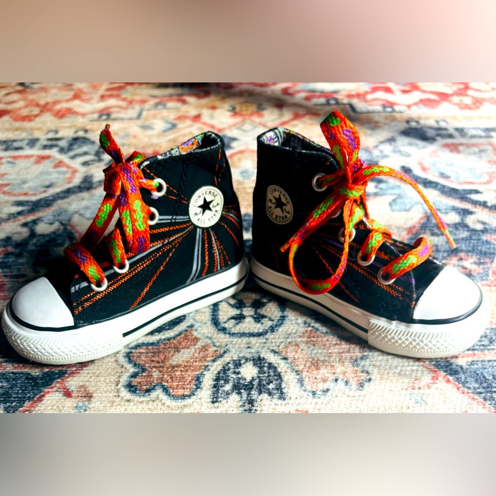 Converse Batman/Joker High Tops (infant size 4)